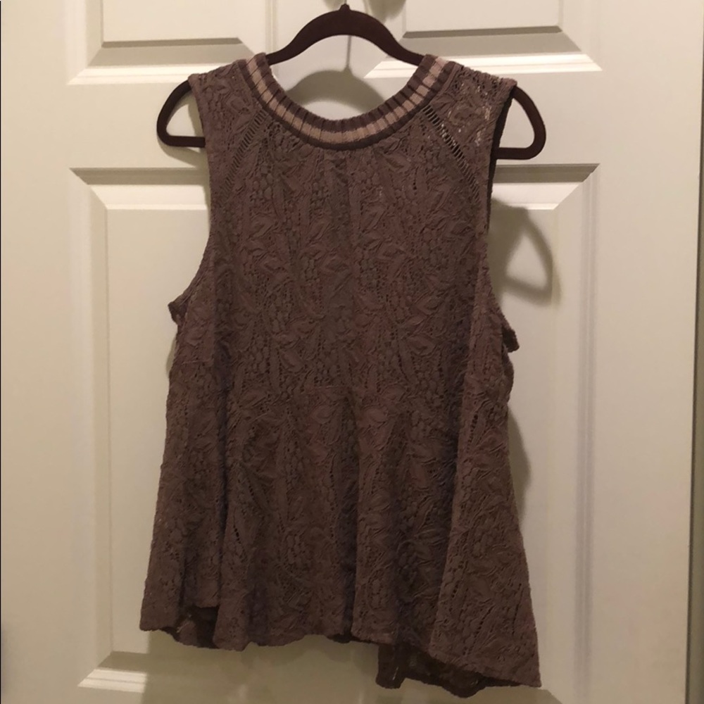Free People Lace Top